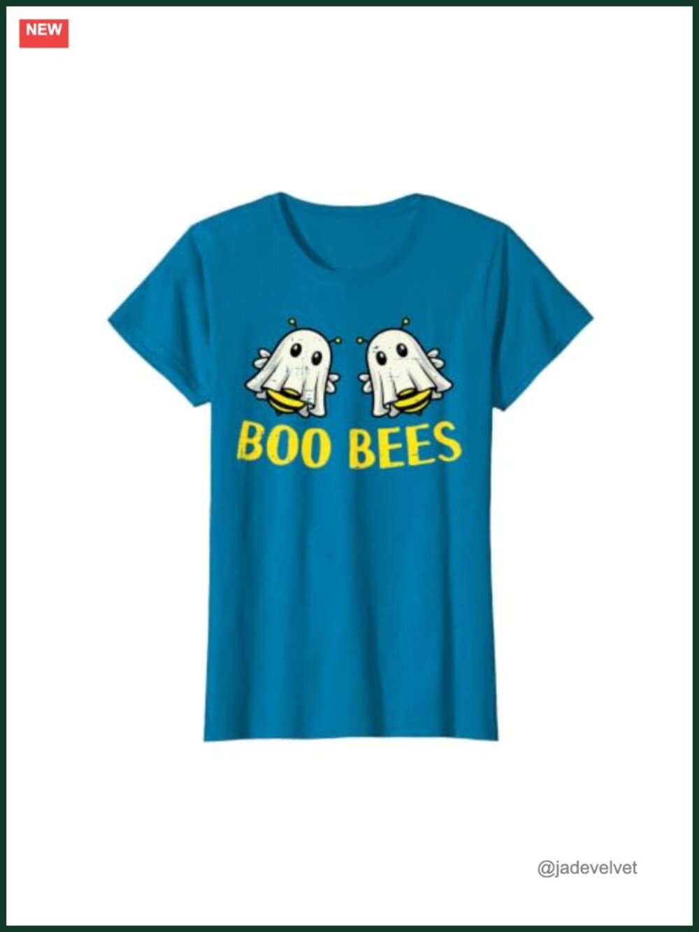 Halloween Boo Ghost Bees Funny Costume Humor Pun T-Shirt Tee